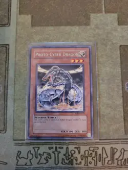 YUGIOH PROTO-CYBER DRAGON SOI-EN010 RARE UNLIMITED ED NM - Image 1