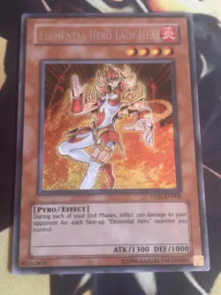 Yugioh: Elemental Hero Lady Heat - PP02-EN008 - Secret Rare - MP - Image 1