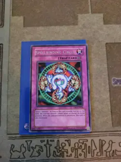 YUGIOH SPELLBINDING CIRCLE DB1-EN006 RARE UNLIMITED ED VLP - Image 2