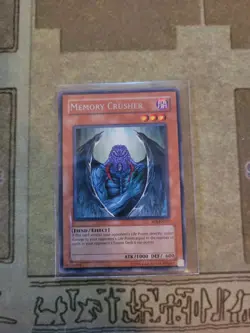 YUGIOH MEMORY CRUSHER SOI-EN029 RARE UNLIMITED ED VLP - Image 1