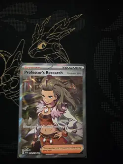 Professor's Research - 240/198 - Pokemon Scarlet Violet Base Full Art Card NM - Image 1