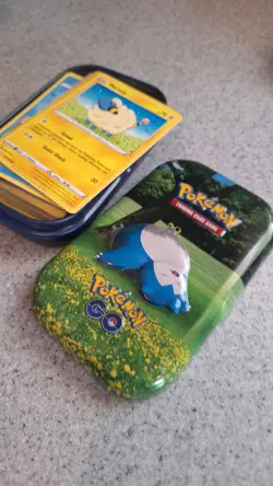 Pokemon card game grabbag Mystery Tins with 100+ unplayed cards - Image 3