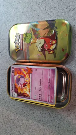 Pokemon card game grabbag Mystery Tins with 100+ unplayed cards - Image 5