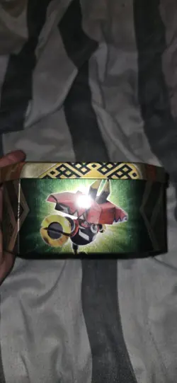 Pokemon TCG Tapu Koko Prism Metal Tin Card Stroage (Only The Metal Tin Included) - Image 5