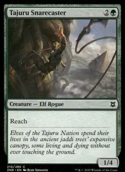 Tajuru Snarecaster 210/280 Zendikar Rising MTG Magic the Gathering card - Image 1