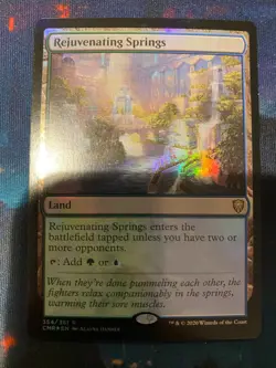 MTG Commander Legends Rejuvenating Springs Foil - Image 1