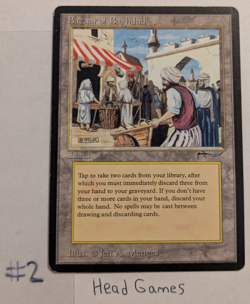1x Bazaar of Baghdad - LP - Arabian Nights - Magic the Gathering MTG - Image 1