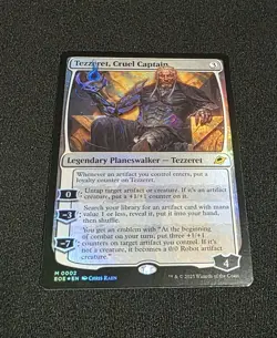 Tezzeret, Cruel Captain FOIL NM PACK FRESH MTG Edge of Eternities M 0002 - Image 1
