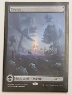 4x lot of MTG John Avon Lotus Swamp (0033) Magic Con Las Vegas 2025 - NON FOIL - Image 2