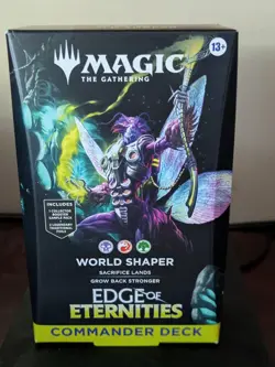 MTG Edge of Eternities World Shaper Commander Deck Magic The Gathering - Image 1