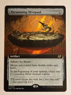 Thrumming Hivepool (Extended Art) Edge of Eternities - MTG - Image 1