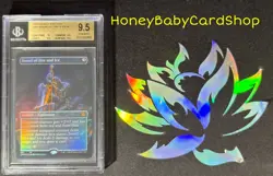 MTG Double Masters 2020 Sword of Fire and Ice BGS 9.5Q+ GEM MINT Pop. 1 of 1 - Image 4