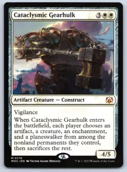 Cataclysmic Gearhulk - Commander March of the Machine Commander MTG Near Mint - Image 1