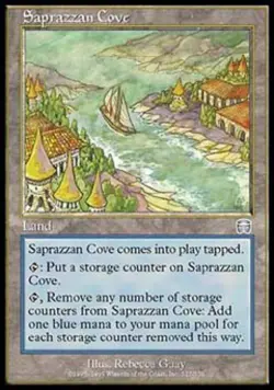 Saprazzan Cove - Medium Play MTG Mercadian Masques - Image 1