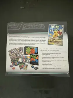 Pokemon Center Paldea Evolved Elite Trainer Box ETB Brand New Factory Sealed - Image 3