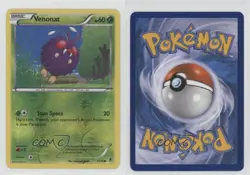 Venonat Reverse Foil Pokemon XY Phantom Forces #1 g6p - Image 3