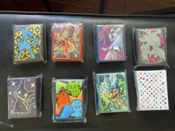 8x packs Pokemon sleeves (65 count) Crown Zenith, Paldea Evolved, Paldean Fates - Image 2