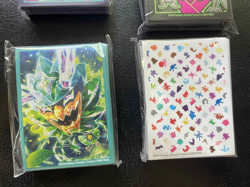 8x packs Pokemon sleeves (65 count) Crown Zenith, Paldea Evolved, Paldean Fates - Image 5