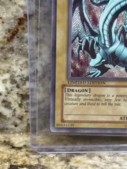 2002 Collectors Tin #BPT-003 Blue-Eyes White Dragon Yugioh - LP - Amazing Card! - Image 5