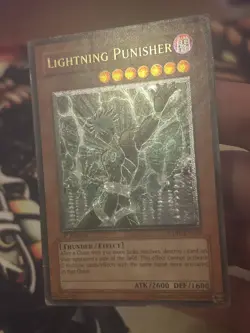 Yugioh: Lightning Punisher - CDIP-EN026 - Ultimate Rare - 1st Edition - HP - Image 4