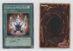 Curse of the Beast YuGiOh Dark Beginning 1 #DB1-EN219 2004 0xr2 - Image 3