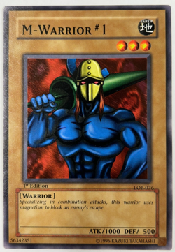 Yugioh LOB-067 Karbonala Warrior 1st Ed. Vint. Orig. Mint out of Pack + Monsters - Image 4