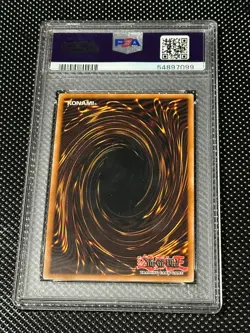 YUGIOH PSA 10 Chaosrider Gustaph IOC-018 Super Rare 1st Edition *7099 - Image 2