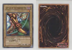 Left Leg of the Forbidden One YuGiOh Dark Beginning 1 #DB1-EN136 2004 uk2 - Image 3