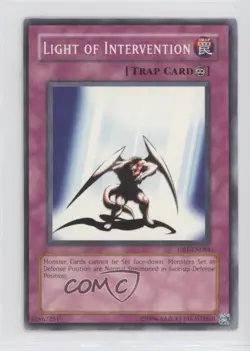Light of Intervention YuGiOh Dark Beginning 1 #DB1-EN084 2004 0xr2 - Image 1