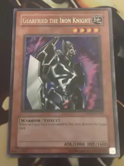 Yugioh: Gearfried the Iron Knight - RP02-EN025 - Rare - Unlimited - LP - Image 1