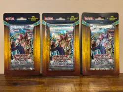 3X Yugioh Legend Of Blue Eyes White Dragon 25th Anniversary Sealed Blister - Image 1