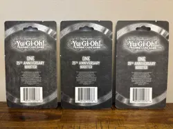 3X Yugioh Legend Of Blue Eyes White Dragon 25th Anniversary Sealed Blister - Image 2