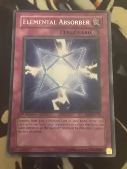 Yugioh: Elemental Absorber - EOJ-EN056 - Rare - 1st Edition - LP - Image 1