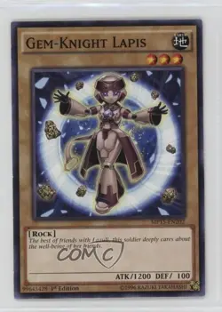 Gem-Knight Lapis 1st Ed. YuGiOh Mega-Tins Mega Pack #MP15-EN202 12bz - Image 1