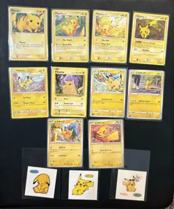 Pikachu Pokemon Card Lot With Sealed Promo - Image 2
