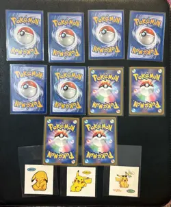 Pikachu Pokemon Card Lot With Sealed Promo - Image 3