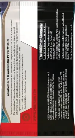Trading Card Game: Scarlet and Violet Stellar Crown Booster Box 36 Count - Image 5