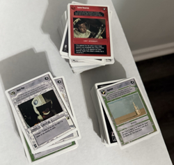 Star Wars CCG Customizable Card Game Card Lot 350 Cards 5 Unopened Packs - Image 1