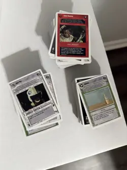 Star Wars CCG Customizable Card Game Card Lot 350 Cards 5 Unopened Packs - Image 2
