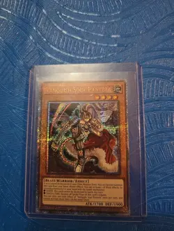 Yu-Gi-Oh! TCG Vanquish Soul Pantera Quarter Century Secret Rare Card RA04-EN044 - Image 1