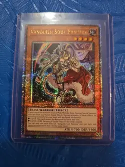 Yu-Gi-Oh! TCG Vanquish Soul Pantera Quarter Century Secret Rare Card RA04-EN044 - Image 3