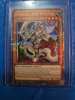 Yu-Gi-Oh! TCG Vanquish Soul Pantera Quarter Century Secret Rare Card RA04-EN044 - Image 5