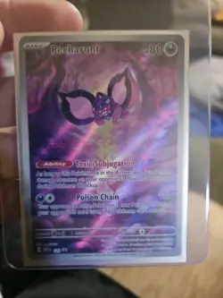 Pokemon Pecharunt Trading Card - Toxic Subjugation Ability - Image 1