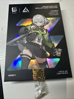 Zenless Zone Zero Vivian Metal Art Card ZZZ Anime Impulse 2025 Hoyoverse - Image 3