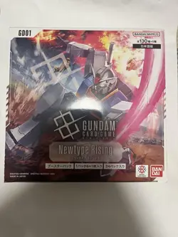 New Gundam Card Game New Type Rising Booster Box GD01 Unopened Tape Included - Image 1