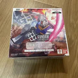New Gundam Card Game New Type Rising Booster Box GD01 Unopened Tape Included - Image 3