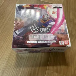 New Gundam Card Game New Type Rising Booster Box GD01 Unopened Tape Included - Image 4