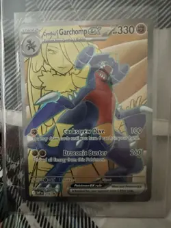 Cynthia's Garchomp ex 204 Sv: Scarlet & Violet Black Star Promo Card - Image 1