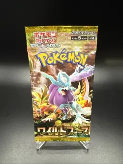 US SELLER Pokemon Card Game Wild Force Booster Pack Scarlet Violet SV5K Japanese - Image 1