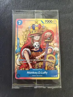 Monkey .D. Luffy P-043 - Exclusive Treasure Cup Promo - One Piece Card Game SDCC - Image 1